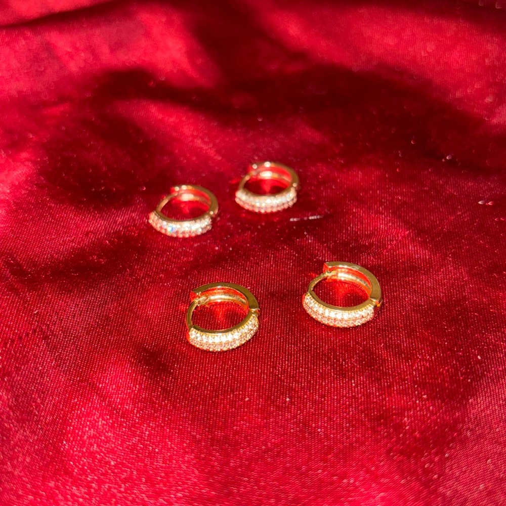 Mini hoop earrings